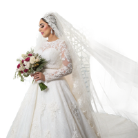 Novia, Vestido De Novia, Boda, Matrimonio, Blanco, Encaje, Velo, Ramo, Elegancia, Moda Nupcial, Ceremonia, Novia Hermosa, Vestido Blanco, Tul, Falda, Cola (8)